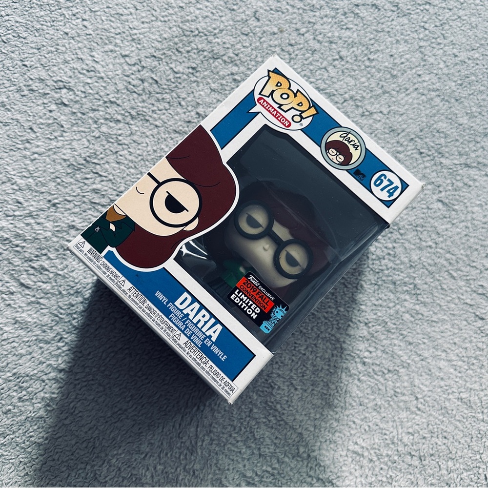 Daria Limited Edition 2019 Fall Exclusive Funko Pop #674